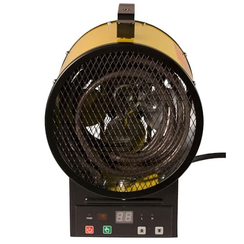 Dura Heat EUH4000R Electric Forced Air Heater with Remote Control 12,800 Btu 16