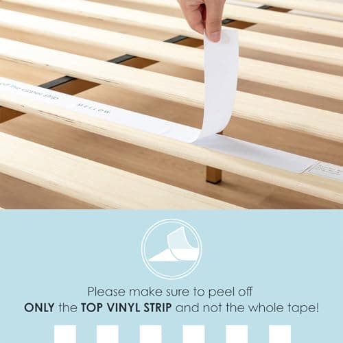 Mellow Naturalista Classic - 12 Inch Solid Wood Platform Bed with Wooden Slats, No Box Spring Needed, Easy Assembly, Queen, Espresso 11