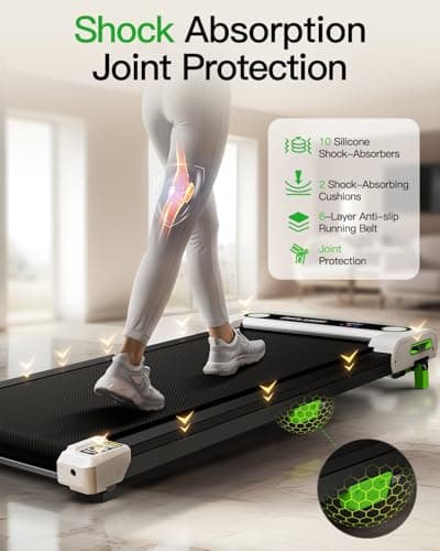 AKLUER Walking Pad with Incline, Under Desk Treadmill for Home, 2.5HP Portable Treadmills with Remote Control, 4 in 1 Incline Treadmill with LED Display 7