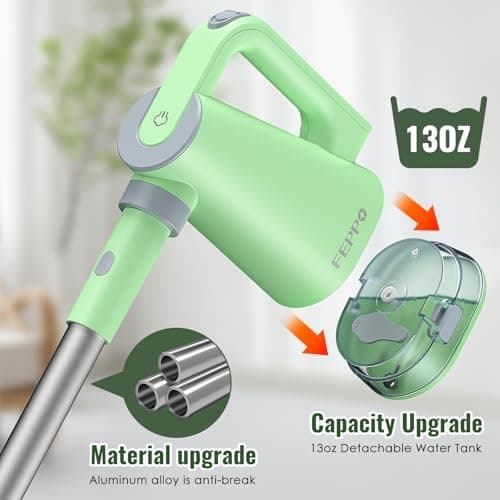 FEPPO Steam Mop & Detachable Handheld Steam Cleaner for Home and Floor Cleaning, 15s Heat-Up, 230°F Floor Steamer for Deep Cleaning with Multi-purpose Attachments Hardwood Floors, Tile,Grout,Furniture 7