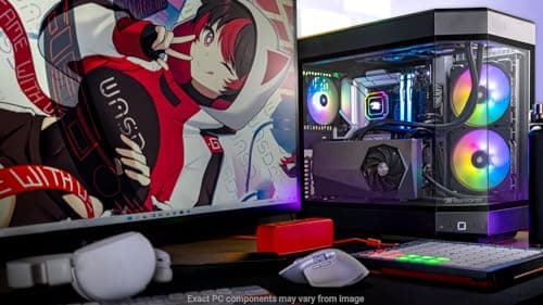 iBUYPOWER Y60 Black Gaming PC Computer Desktop Y60BA9N47TS03 (AMD Ryzen 9 7900X CPU, NVIDIA GeForce RTX 4070 Ti Super 16GB GPU, 32GB DDR5 RGB 5200MHz RAM, 2TB NVMe, WiFi Ready, Windows 11 Home) 9