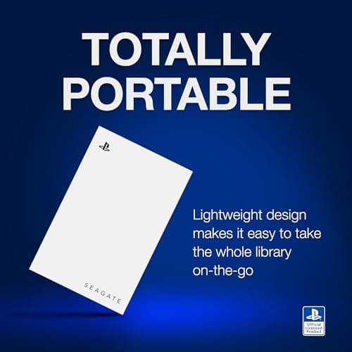 Seagate Game Drive for PlayStation® Consoles 5 TB External Hard Drive - USB 3.2 Gen 1, Officially-License (STLV5000100) 8