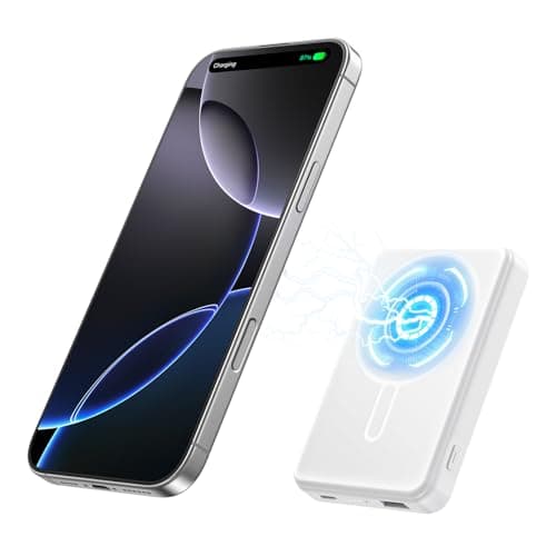 Aterob for Magsafe Portable Charger Power Bank, 12000mAh Magnetic Power Bank with 15W Wireless & 20W USB C Fast Charging, Ultra-Slim Battery Pack for iPhone 17/16/15/14/13/12 Series, Travel Essential