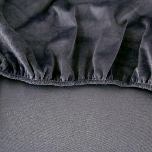 SDY Fleece Fitted Sheet only Queen Size with Deep Pocket 15.7”，No Pilling Fluffy Grey Queen Bottom Sheet Fit Mattress Up to 14”-16”,Wrinkle Free, Breathable for Warm Winter 5