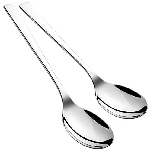 KEAWELL Premium 2 Pieces 18/10 Stainless Steel Serving Spoon Set (2)