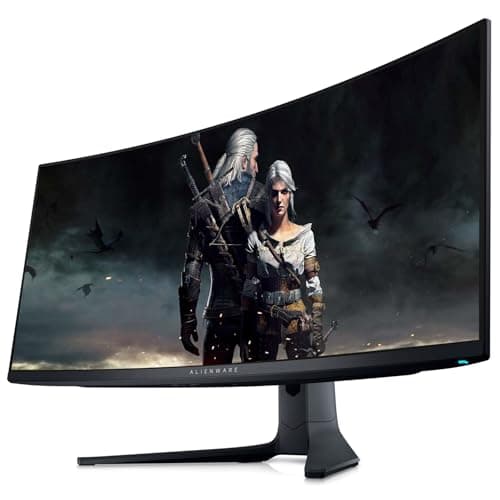 Dell Alienware 34 Curved QD-OLED Gaming Monitor - 34.18" WQHD (3440x1440) 21:9-165Hz - 0.1ms GTG - 1800R - DCI-P3 99.3% - sRGB 149% - AMD FreeSync Premium Pro - VESA AdaptiveSync Display 5