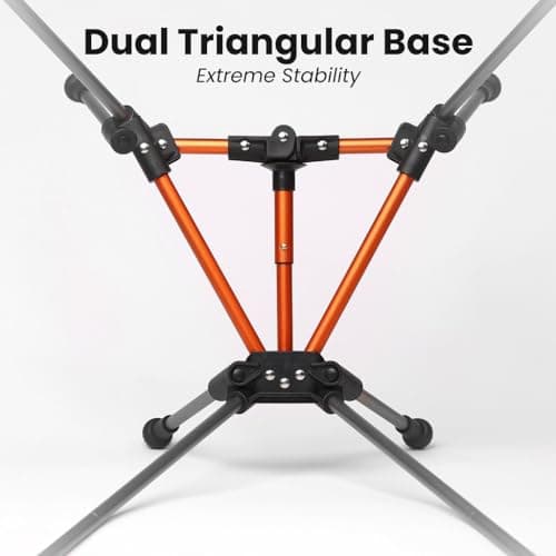 Advnture Club Portable Camping Chair with 3 Towels | Compact, Foldable & Sturdy - Lightweight Backpacking Chair for Camping, Hiking, Beach, Tailgates and More | 330 Lbs Capacity 5