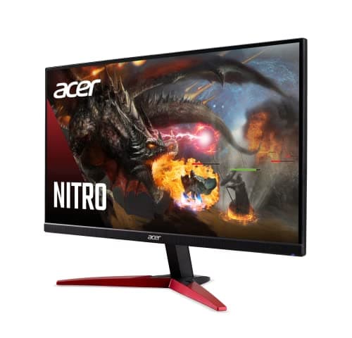 Acer Nitro KG241Y Sbiip 23.8” Full HD (1920 x 1080) VA Gaming Monitor | AMD FreeSync Premium Technology | 165Hz Refresh Rate | 1ms (VRB) | ZeroFrame Design | 1 x Display Port 1.2 & 2 x HDMI 2.0,Black 7