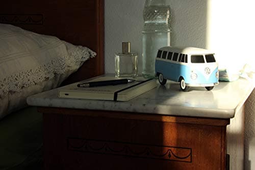 BRISA VW Collection - Volkswagen Portable Bluetooth Speaker Wireless Box with Rechargable Battery T1 Bus Campervan (Scale: 1:20/Classic Bus) (Blue) 7