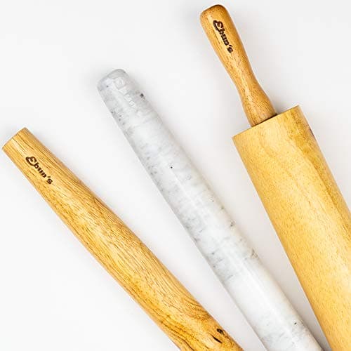 Ebuns French Rolling Pin – 18 Inch Wooden Dough Roller for Baking Pizza, Pie Crust, Cookies & Pasta | Essential Kitchen Tool & Gift for Bakers, Chefs & Home Cooks 7