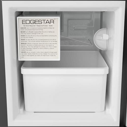EdgeStar IB121 15 Inch Wide 12 Lbs. Capacity Built-In Ice Maker with 15 Lbs. Daily Ice Production - Stainless Steel 5