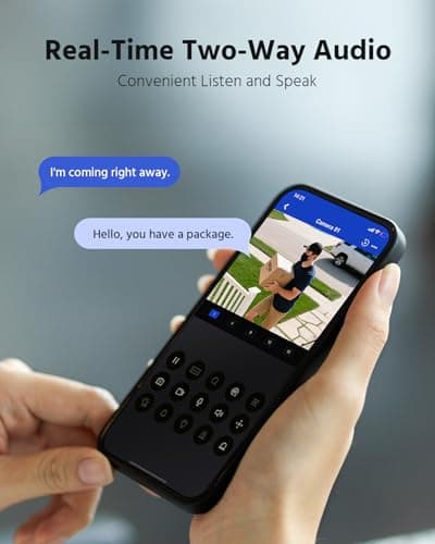 ANNKE FCD800 4K 8MP Dual Lens PoE Security Camera, 180°Panoramic View, Smart Dual Light Color Night Vision, Two-Way Audio, Light&Sound Alarm, AI Human/Vehicle Motion Detection, IP67 Weatherproof 6