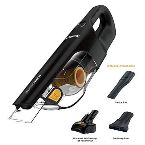 Shark CH951 UltraCyclone Pet Pro Plus Cordless Handheld Vacuum, with XL Dust Cup, in Black (Renewed) 7