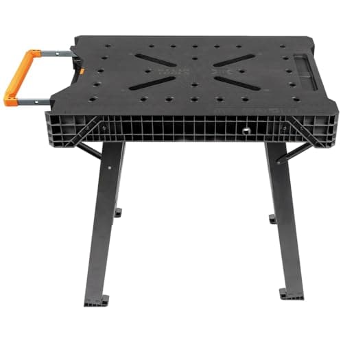 Klein Tools 54410MB MODbox Work Bench, Folding Work Table, Lightweight Portable Workstation, 1000-Pound Capacity, 39.25 x 23.75 x 30.9-Inch, Compatible with MODbox Rail System 14