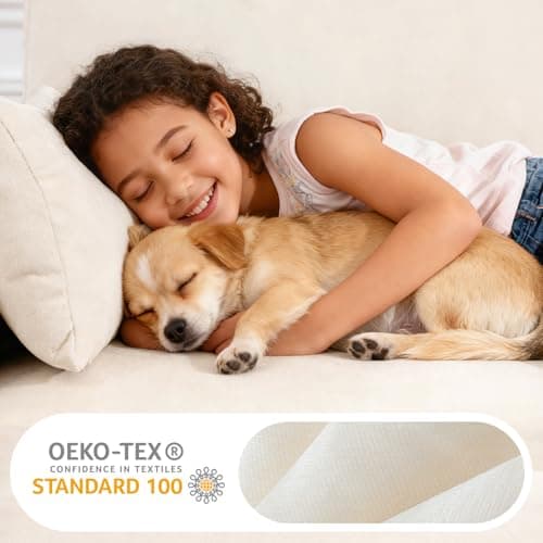 109'' Modular Sectional Sofa, L Shaped Couch with Storage Ottoman, Comfy Cloud Sofa with Deep Seat, 4 Seat Convertible Sectional Couches for Living Room (Beige, Low Legs 1.97") 5