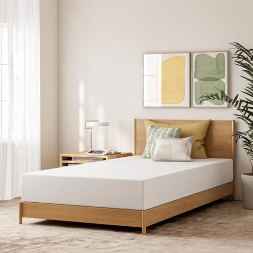 GAESTE 8 Inch Twin Cooling Gel Memory Foam Mattress for Cool Sleep Medium Firm CertiPUR-US Certified Foam, Mattress in a Box Pressure Relief Removable Cover No Fiberglass (Twin, 8 in)