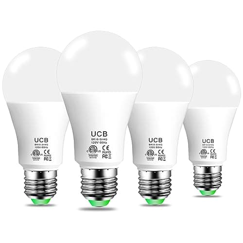 UCB Alexa Light Bulb 130W Equivalent, Smart Light Bulbs Warm White to Daylight Tunable, A19 E26 Bluetooth LED Bulbs Work with Alexa Only for Bedroom Kitchen Living Office No WiFi Required 4 Pack