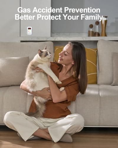 Carbon Monoxide Detectors Plug in, Phsmont Portable CO Detectors with Digital LED Display for Home and Travel, Test Button 6