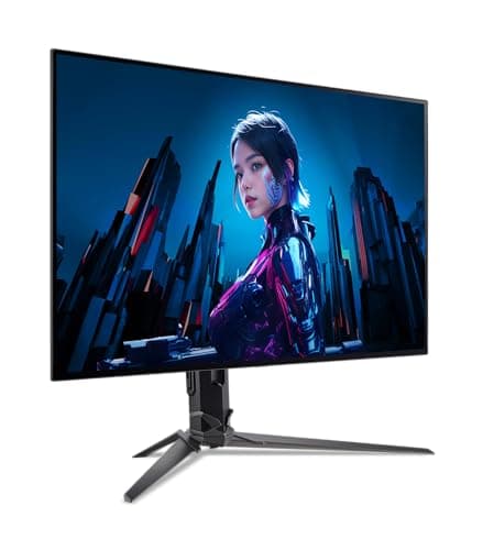 acer Predator X32 X3 | 31.5" UHD 3840 x 2160 OLED Gaming Monitor | AMD FreeSync Premium Pro | 480Hz at 1920 x 1080 (DFR) | Up to 0.01ms | 1000nits @ HDR 3% | USB Type-C, 1 x DP 1.4 & 2 x HDMI 2.1 8