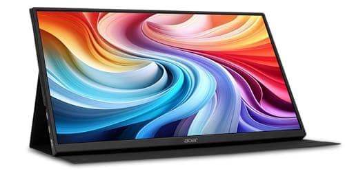 acer Portable Monitor | 15.6" FHD IPS Touch | Adaptive-Sync Support (FreeSync Compatible) | Slim Design | External Monitor for Laptop PC/Mac | 2 x USB 3.1 Type-C Port & Mini HDMI | PM161QT bmiuuux 8