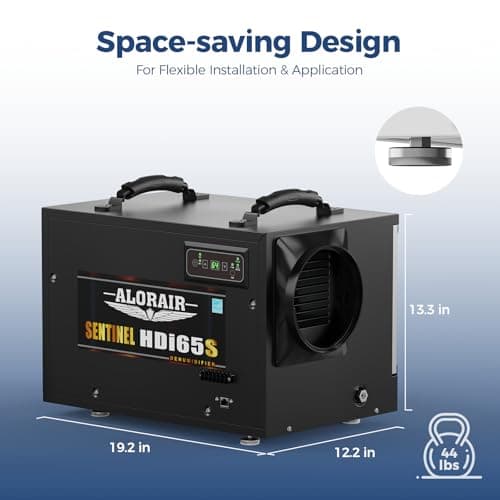 ALORAIR 120 PPD Energy Star Wi-Fi Dehumidifier for Crawl Space, Basement, and Commercial Use, APP Control with Pump and Hose, Compact Auto-Defrost Design 9