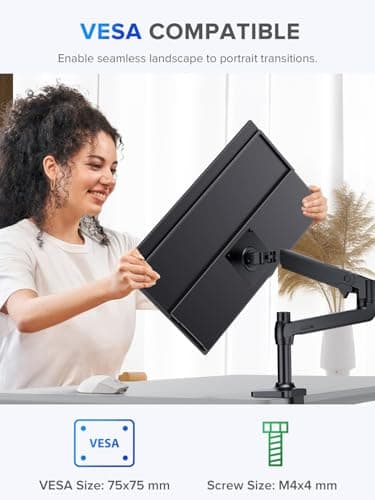 UPERFECT 22" Portable Monitor 2K QLED w/VESA & 180° Adjustable Stand, 2560×1440 QHD FreeSync HDR Gaming Display, USB-C HDMI Travel Second Monitor for Laptop, Phone, PC & Gaming Consoles 7