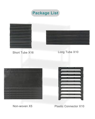 Autonomier 5-Tier Small Shoe Rack, Narrow Space-Saving Organizer for Small Spaces, Non-Woven Fabric Lightweight Shoe Shelves, for Closet Floor, Front Door, Entryway, Kids/Toddler/Adults, Black 6