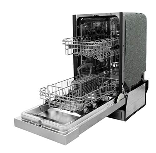SPT SD-9254SSA 18″ Wide Built-In Stainless Steel Dishwasher w/Heated Drying, ENERGY STAR, 6 Wash Programs, 8 Place Settings and Stainless Steel Tub 9