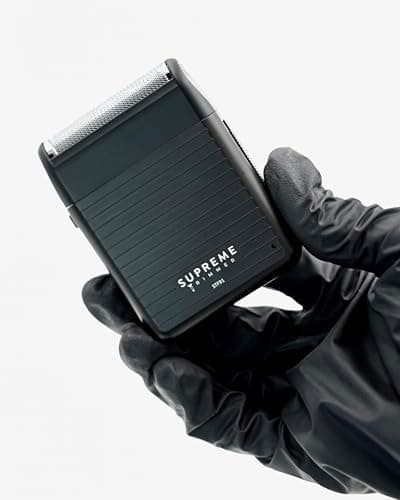 Supreme Trimmer Solo Lite Foil Shaver for Men | Rechargeable Electric Razor + 90 Min Runtime, Type-C USB Fast Charging | Lightweight Travel Shaver, Easy to Carry | STF91 8