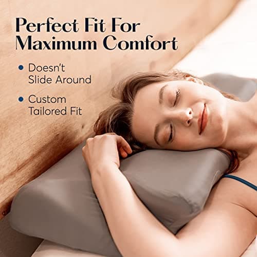 Sutera Dream Deep Pillowcase | Silverthread Antimicrobial Pillow Cover for Healthy Sleep | Soft, Durable, and Breathable Fabric with Easy Maintenance 5