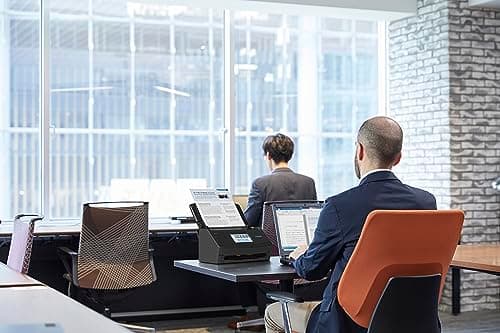 ScanSnap iX1600 Wireless or USB High-Speed Cloud Enabled Document, Photo & Receipt Scanner with Large Touchscreen and Auto Document Feeder for Mac or PC, 17 watts, Black 5