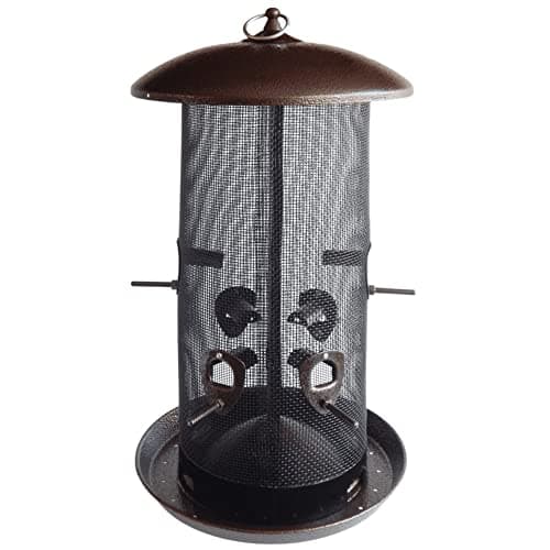 Giant Combo Screen Bird Feeder, 10-lb Capacity, Brown