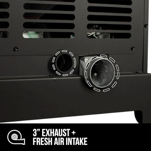 Vogelzang WiFi Pellet Stove on Pedestal, 3,000 Sq. Ft., 170lb Hopper 7