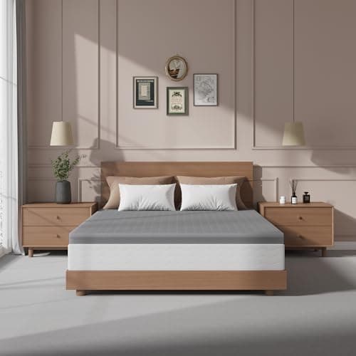 Sleepmax Extra Firm Mattress Topper Full Size 3 Inch - Firm Memory Foam Mattress Topper for Pain Relief - Ventilated High Density Foam Bed Topper - No Odor, CertiPUR-US Certified 7