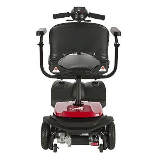Drive Medical Bobcat X3 Compact Transportable Power Mobility Scooter, 3 Wheel, Red 7