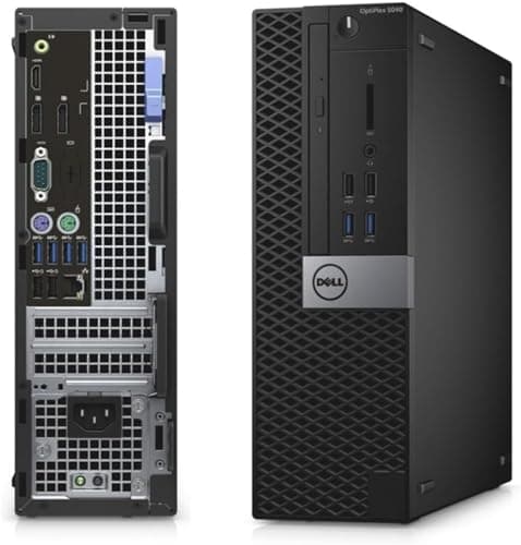 Dell OptiPlex 5040 SFF Desktop Computer PC Bundle Setup with New 23.8" FHD Monitor, Inter Core i5-6600 3.3GHz, 8GB RAM, 256GB SSD, Keyboard & Mouse, Wi-Fi, Bluetooth, Windows 11 Pro (Renewed) 7