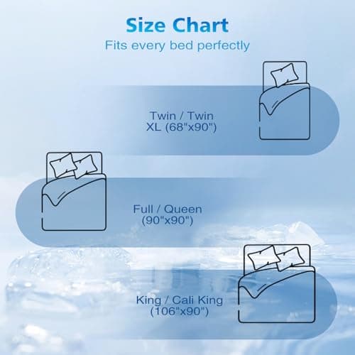 Silkyrest Cooling Comforter Twin/Twin XL, Cooling Blanket for Hot Sleepers, Lightweight & Breathable Double-Sided Summer Comforter with Q-Max > 0.4 Technology for Night Sweats, 68X90 Inches, Grey 8