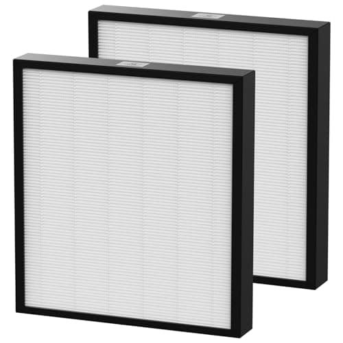 Compact HEPA Replacement Pre-Filter Compatible with Intellipure Compact Air Cleaner Purifier Filter, HEPA and Activated Carbon Filters, 2 Pack