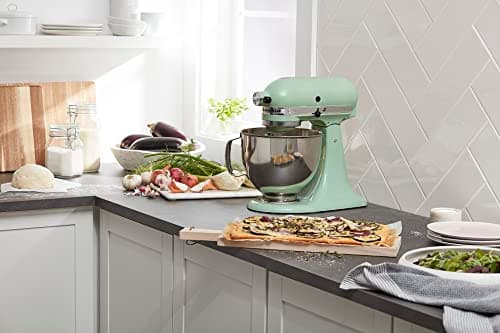 KitchenAid Artisan Series 5 Quart Tilt Head Stand Mixer with Pouring Shield KSM150PS, Pistachio 5