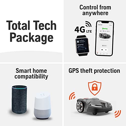 Husqvarna 970471745 Automower 415X Robotic Lawn Mower with GPS Assisted Navigation, Automatic Lawn Mower with Self Installation for Small to Medium Yards (0.4 Acre) 6