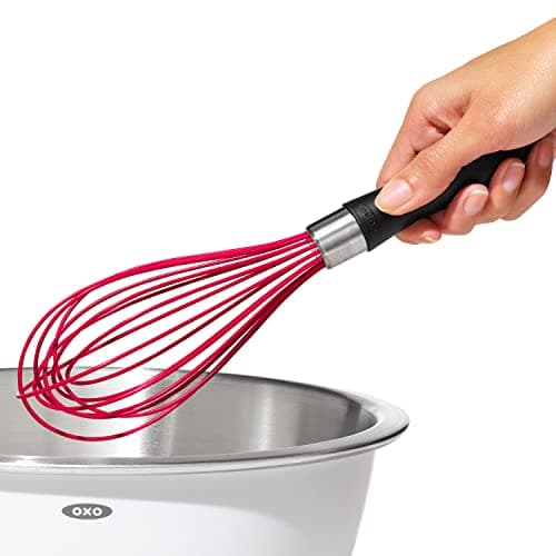 OXO Good Grips 9-Inch Silicone Whisk - Red 6