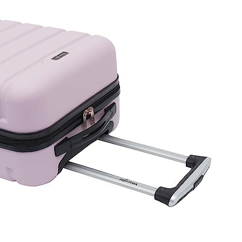 Wrangler 22" Hardside Spinner Carry-On Luggage, Lilac 9