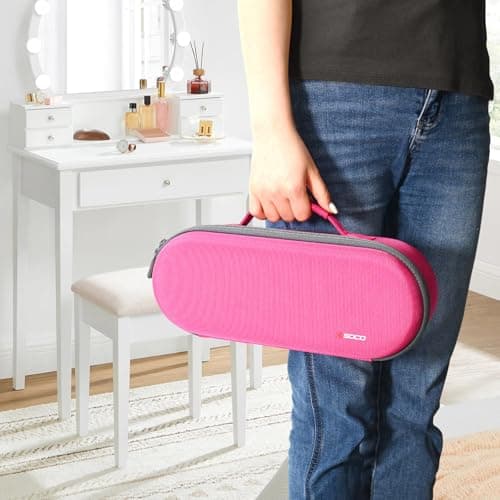 RLSOCO Travel Case for Dyson Supersonic/Supersonic Nural Hair Dryer & Dyson Airwrap/Airwrap i.d./Airwrap Co-anda2x Multi-Styler, Storage Hair Dryer/Airwrap Only for easy travelling - Pink 8