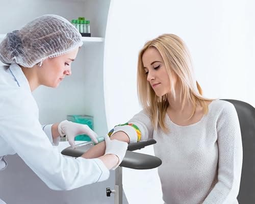 Helsevesen Blood Drawing Phlebotomy Chair, Comfortable Padded Lab Draw Chair with Adjustable Armrest (Grey-24.08) 5