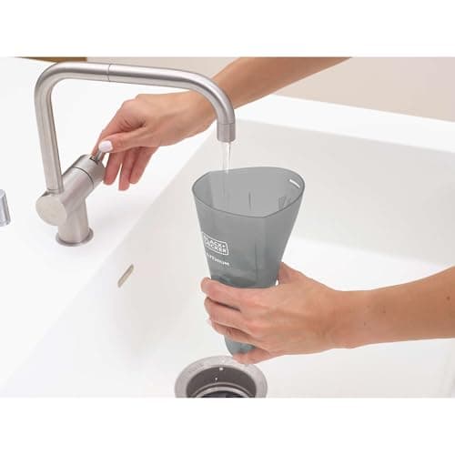 BLACK+DECKER Cordless Lithium Handheld Power Vacuum with Wall Mount Base and Charger, White (HNV220BCZ10FF) 9