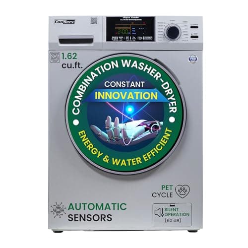 Conserv All-in-One Washer Dryer VENTLESS/VENTED PET cycle 1.62cf/15lbs 110V