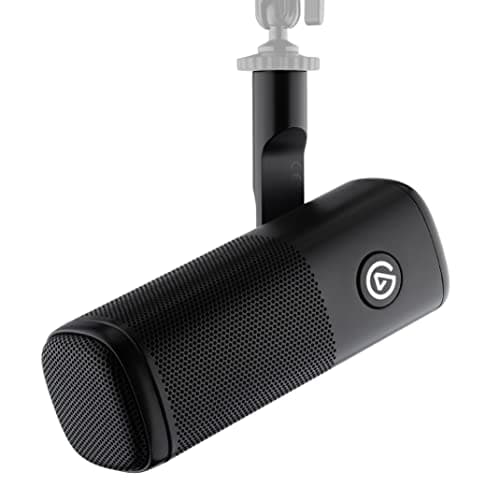 Elgato Wave DX - Dynamic XLR Microphone, Cardioid pattern, Noise Rejection, speech optimised for Podcasting, Streaming, Broadcasting, No Signal Booster Required, works with any Interface, for Mac, PC