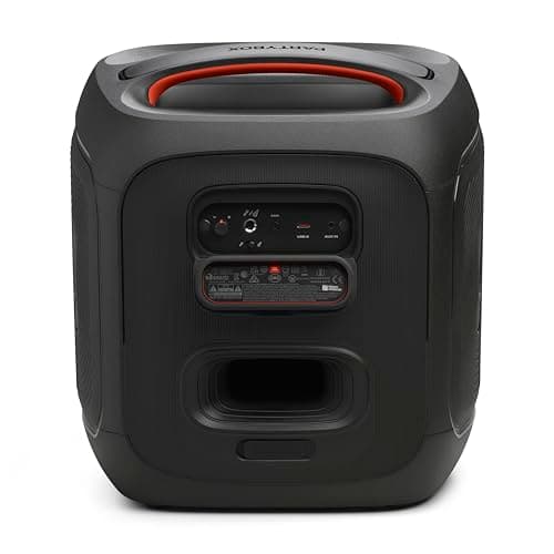 JBL PartyBox Encore Essential 2 - Portable Battery-Powered Party Speaker with AI Sound Boost, Up to 15 Hours of Play time, IPX4 Splash Proof, and Multi-Speaker Connection by Auracast (Black) 7