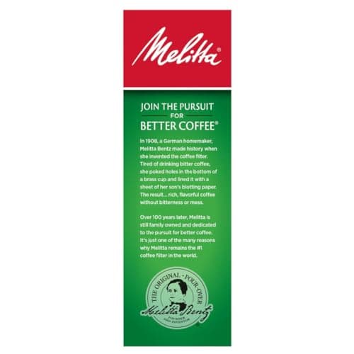 Melitta #2 Cone Coffee Filters, Natural Brown, 100 Count (Pack Of 6), 600 Total Filters - Fits all 2-6 Cup Cone Coffee Makers and 1-cup Pour-Over Brewers, Compostable, Tear-Resistant, Made in USA 13