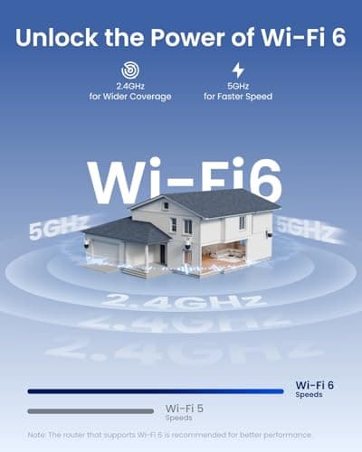 REOLINK 4K Wired WiFi Outdoor Security Camera, 8MP Dual Lens, 360 PTZ Camera, Auto Tracking, 2.4/5GHz Wi-Fi Smart Person/Vehicle/Animal Detection, 6X Hybrid Zoom, Color Night Vision, TrackMix WiFi 7